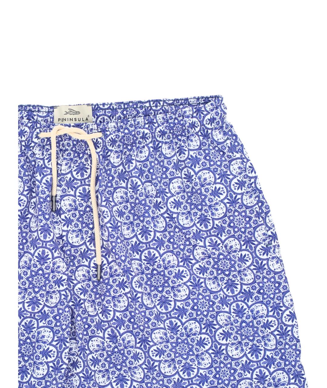 PENINSULA Синие полиамидовые шорты, фото 2