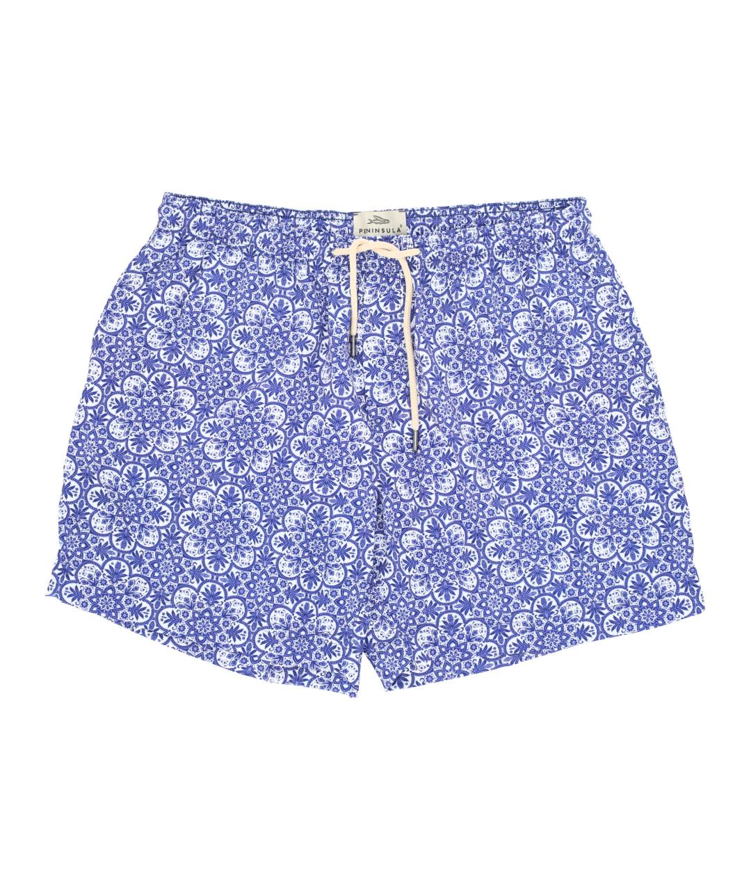 PENINSULA Синие полиамидовые шорты, фото 1