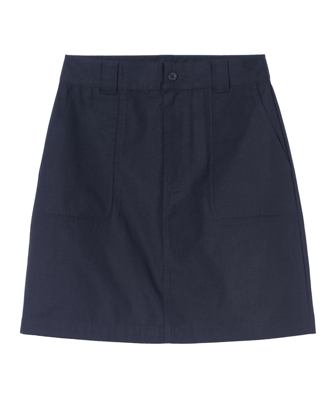 CARHARTT WIP Синяя полиэстеровая юбка мини, фото 1