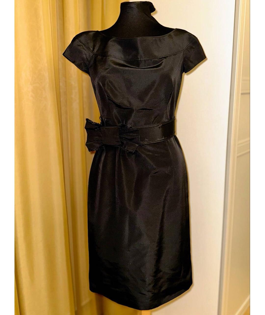 VALENTINO Черное вечернее платье, фото 2