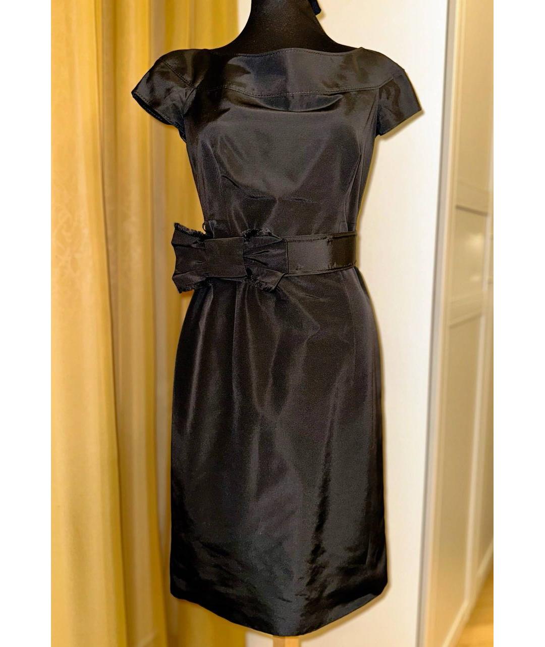 VALENTINO Черное вечернее платье, фото 6