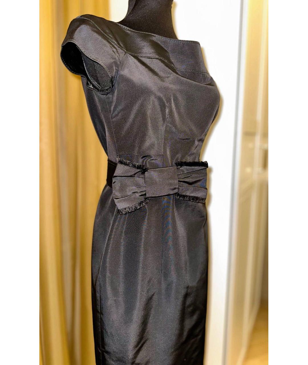 VALENTINO Черное вечернее платье, фото 3