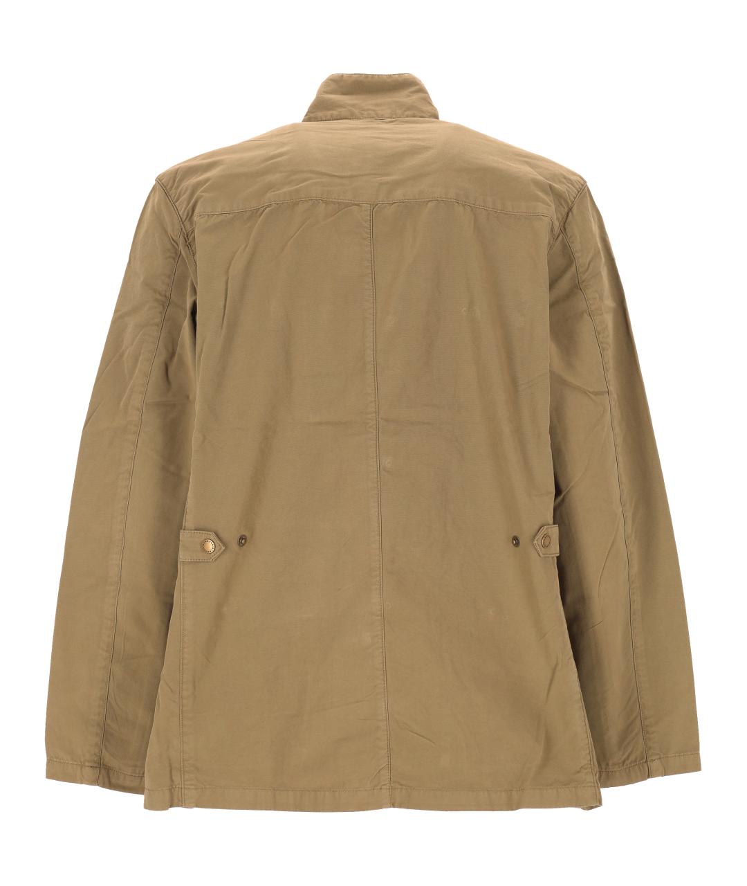 BARBOUR Бежевая хлопковая куртка, фото 3