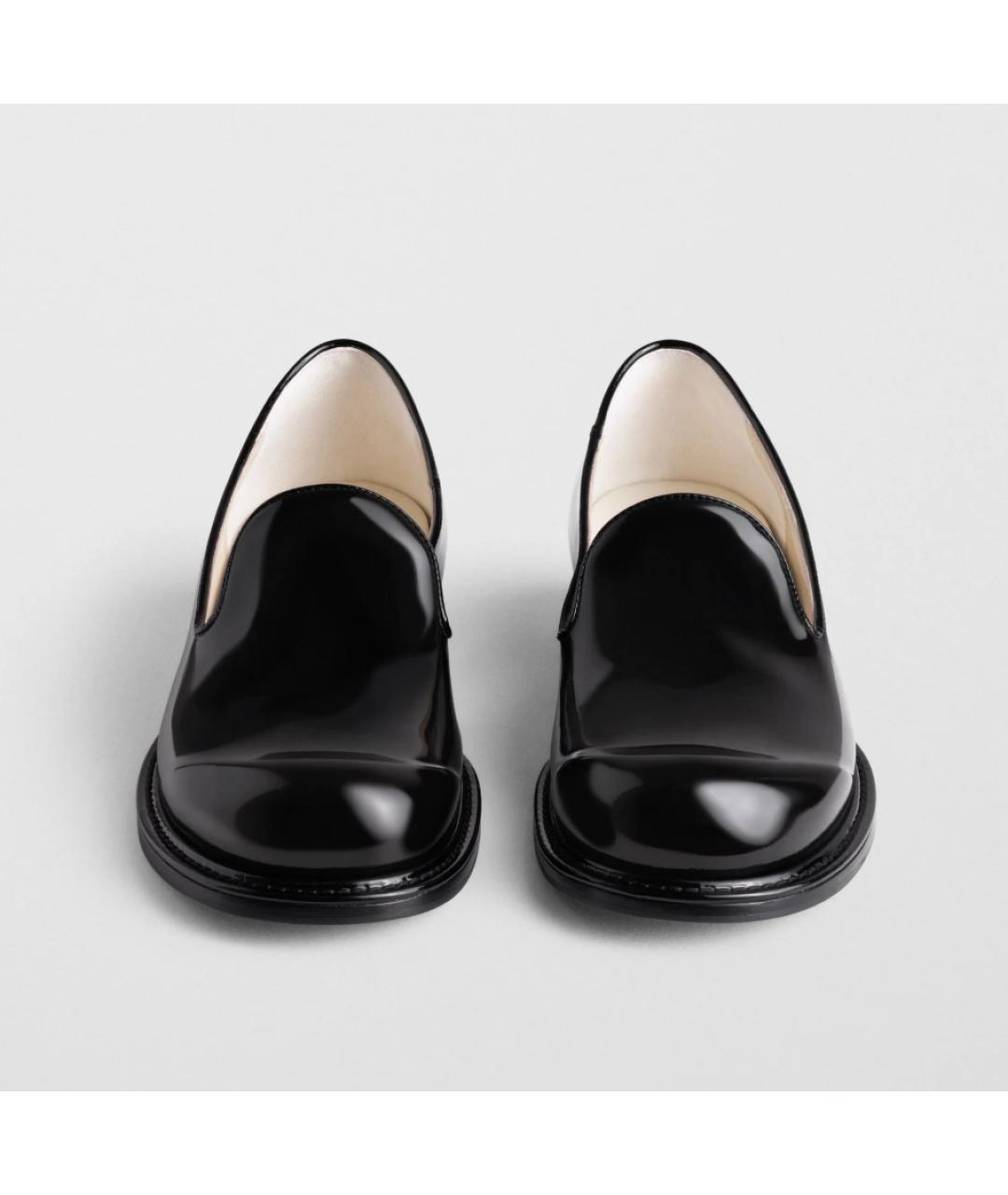 PHOEBE PHILO Черные кожаные лоферы, фото 2