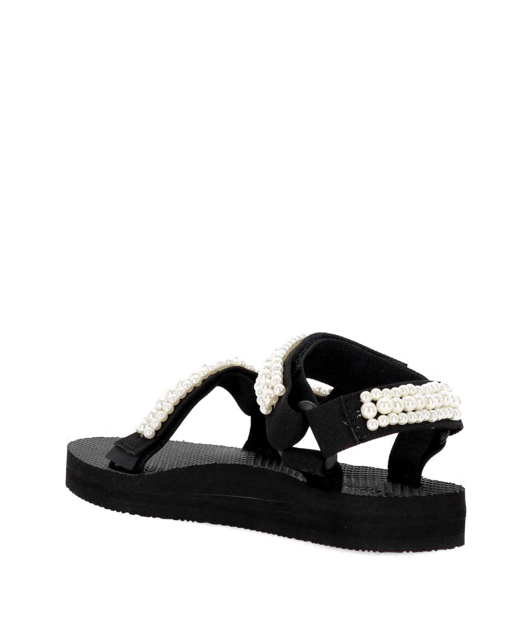 ARIZONA LOVE Черные текстильные босоножки, фото 3