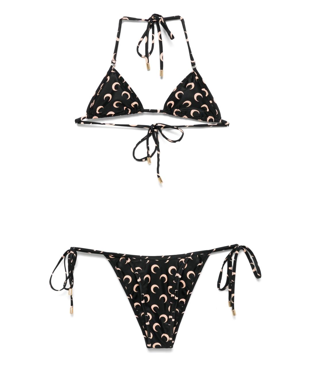 MARINE SERRE Черный полиамидовый купальник, фото 1