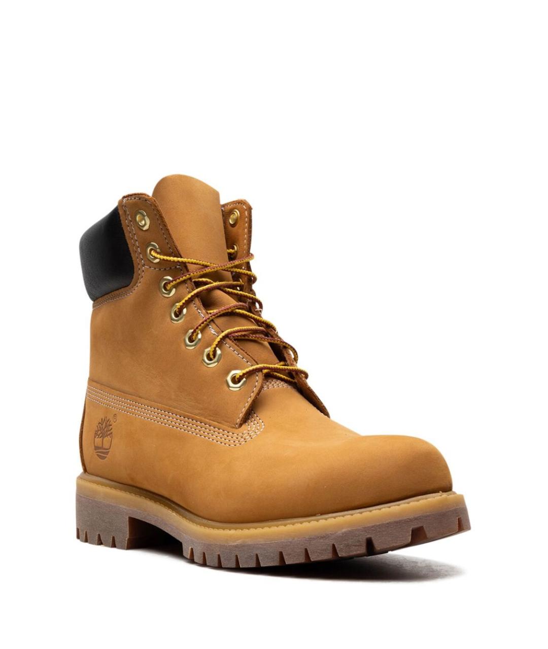 TIMBERLAND Коричневые замшевые высокие ботинки, фото 3