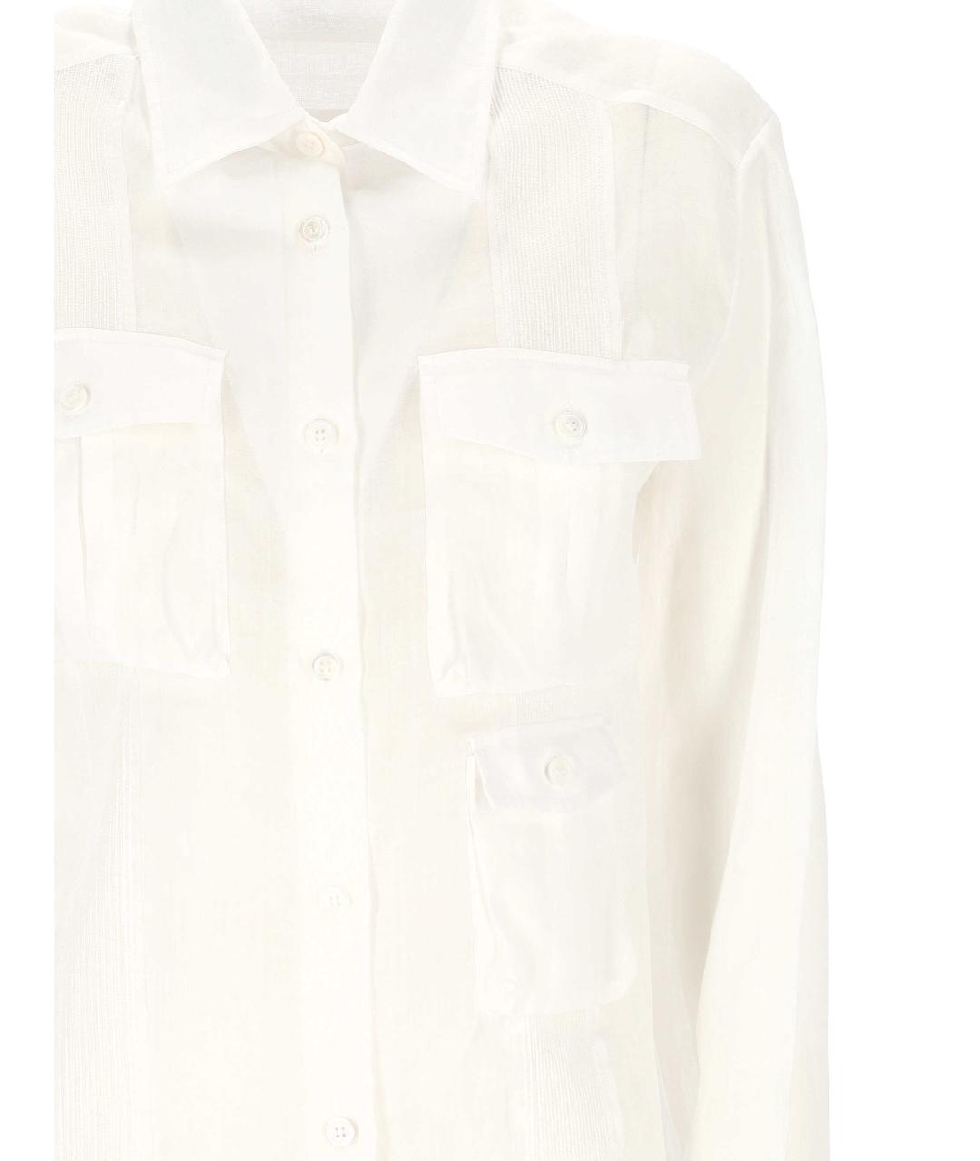 ERMANNO SCERVINO Белая рубашка, фото 2