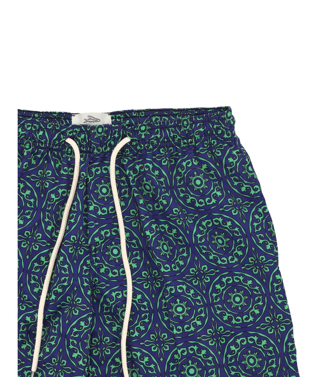 PENINSULA Синие полиамидовые шорты, фото 2