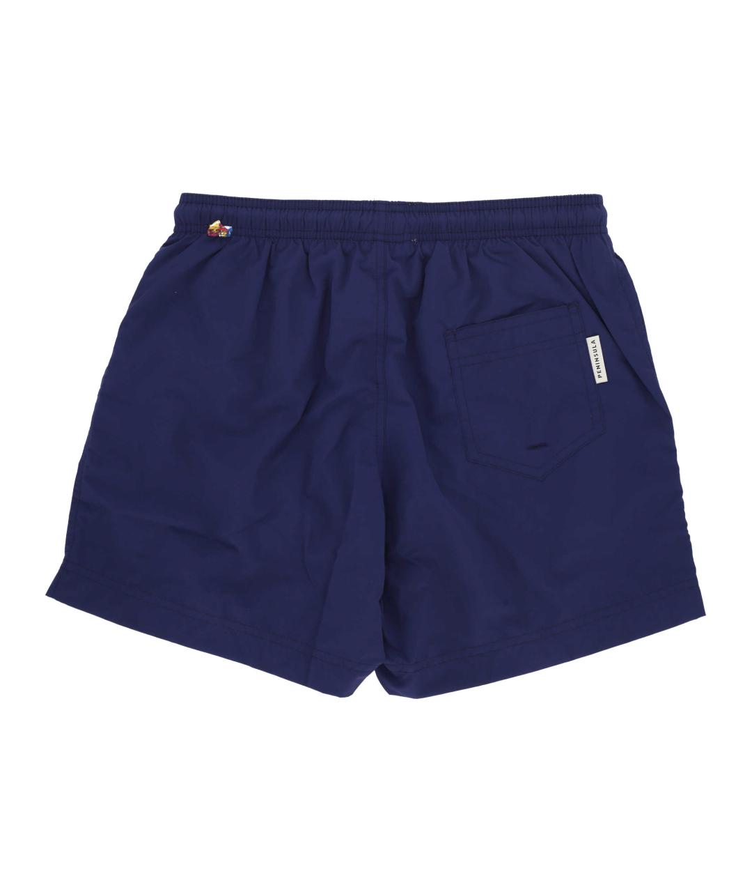 PENINSULA Синие полиамидовые шорты, фото 3