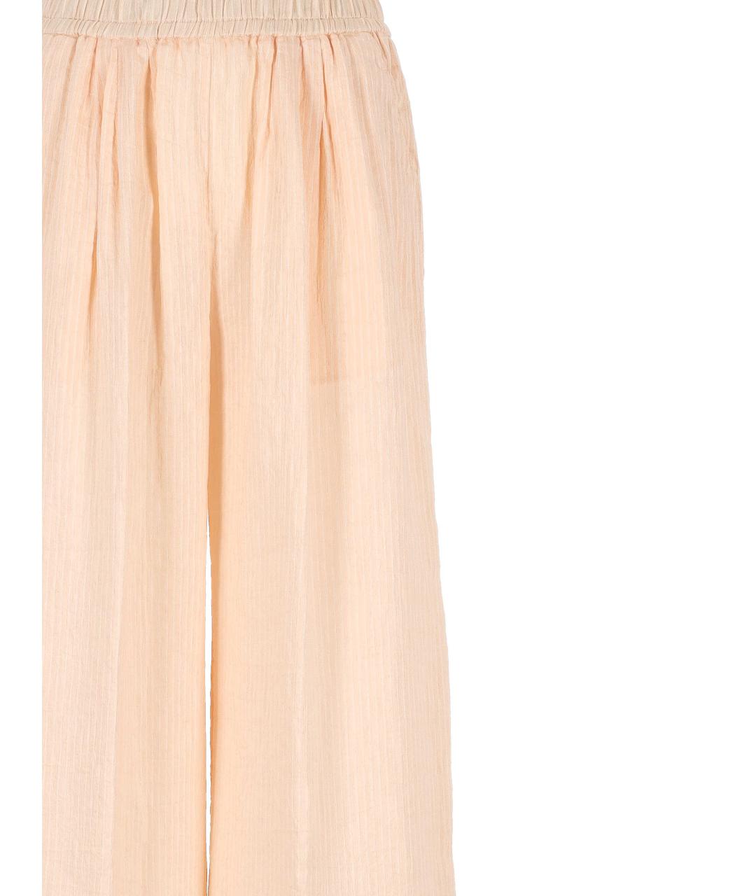 FORTE FORTE Бежевые прямые брюки, фото 2