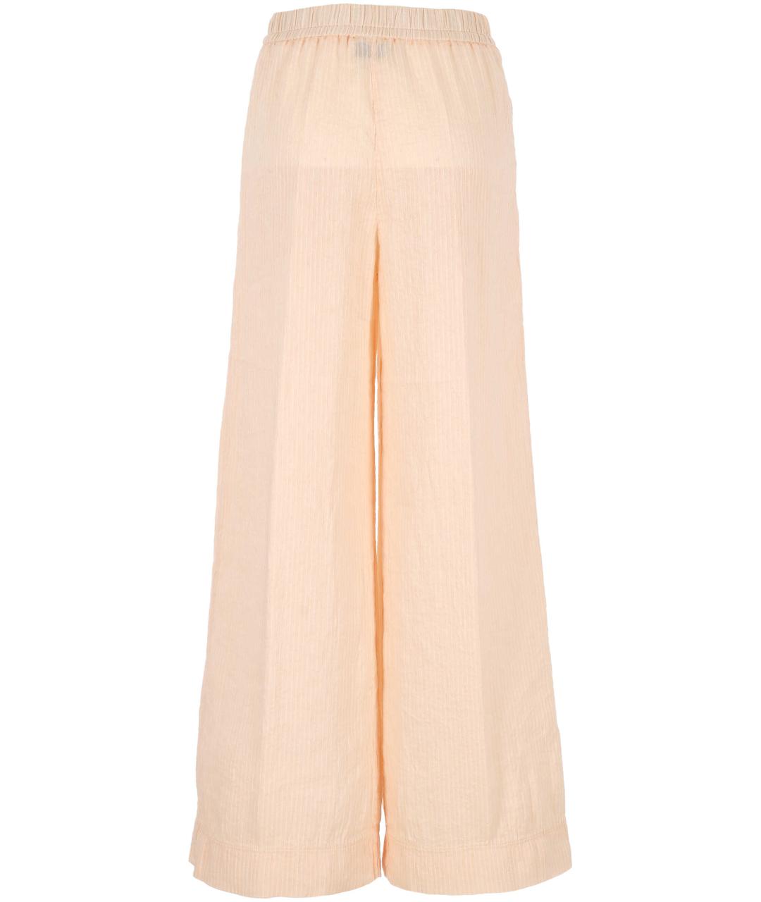 FORTE FORTE Бежевые прямые брюки, фото 3