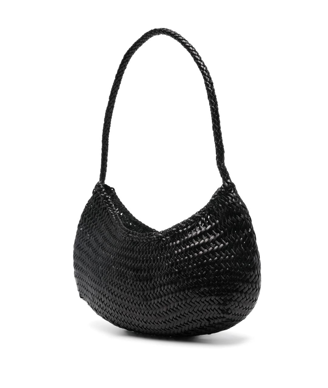 Dragon Diffusion Черная кожаная сумка через плечо, фото 2