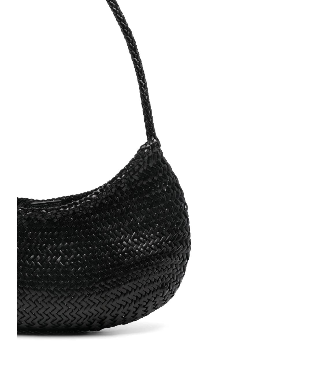 Dragon Diffusion Черная кожаная сумка через плечо, фото 3