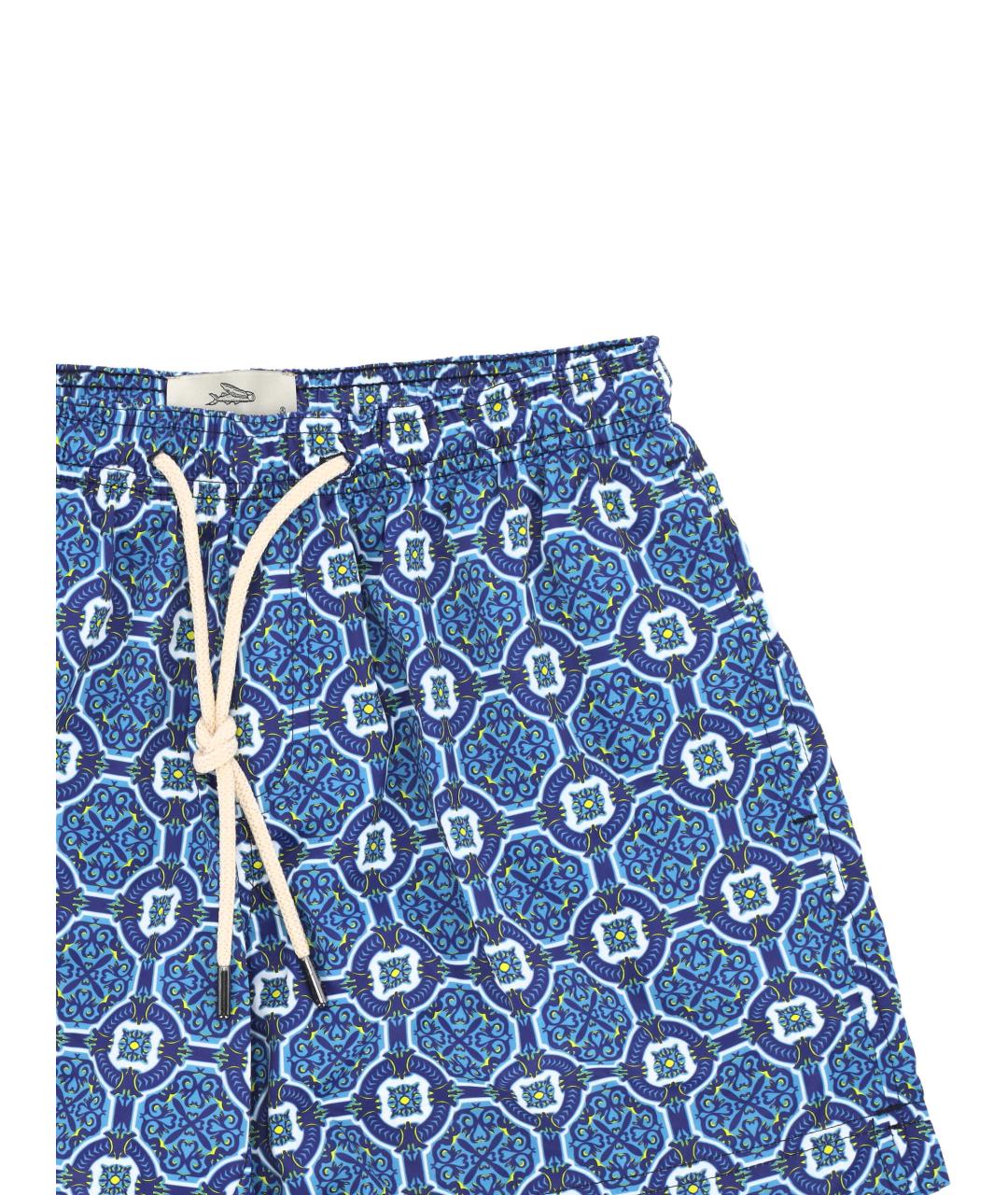 PENINSULA Синие полиамидовые шорты, фото 2