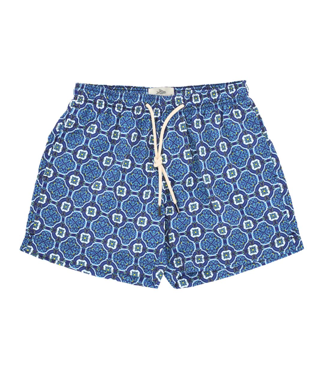 PENINSULA Синие полиамидовые шорты, фото 1