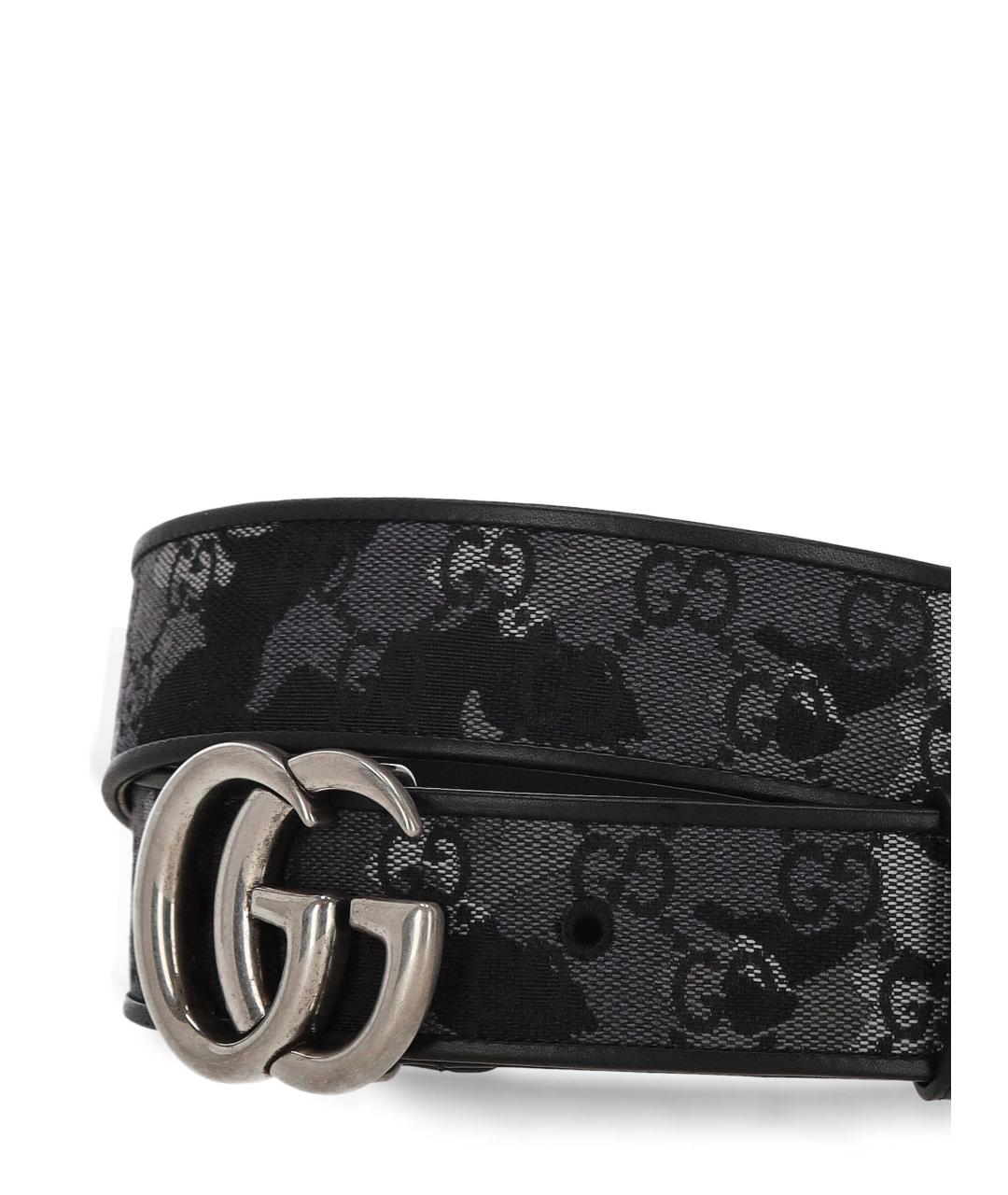 GUCCI Черный ремень, фото 2