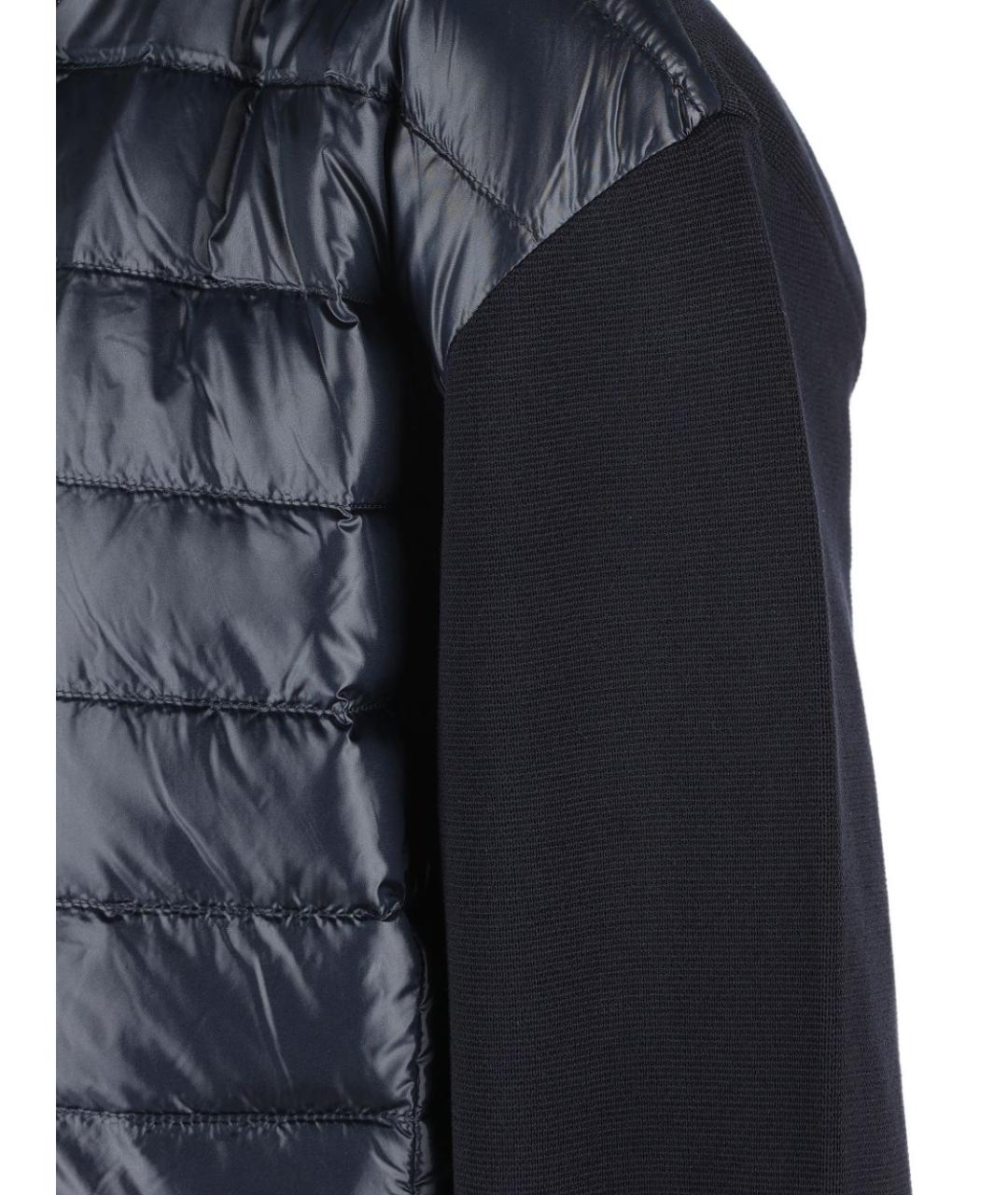 HERNO Синяя полиамидовая куртка, фото 3