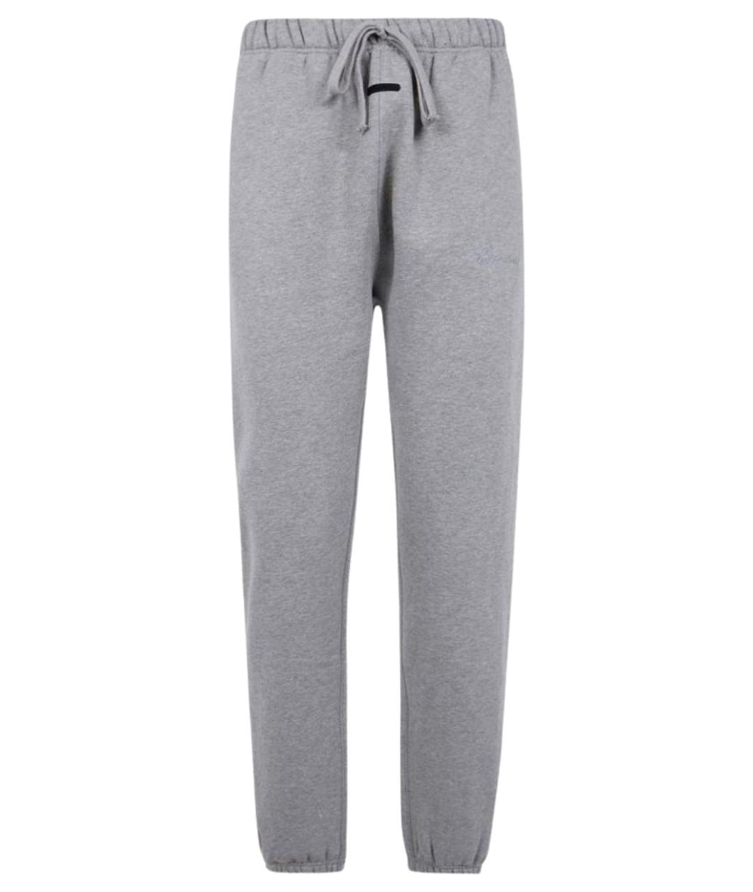 FEAR OF GOD ESSENTIALS Серые хлопковые спортивные брюки и шорты, фото 1