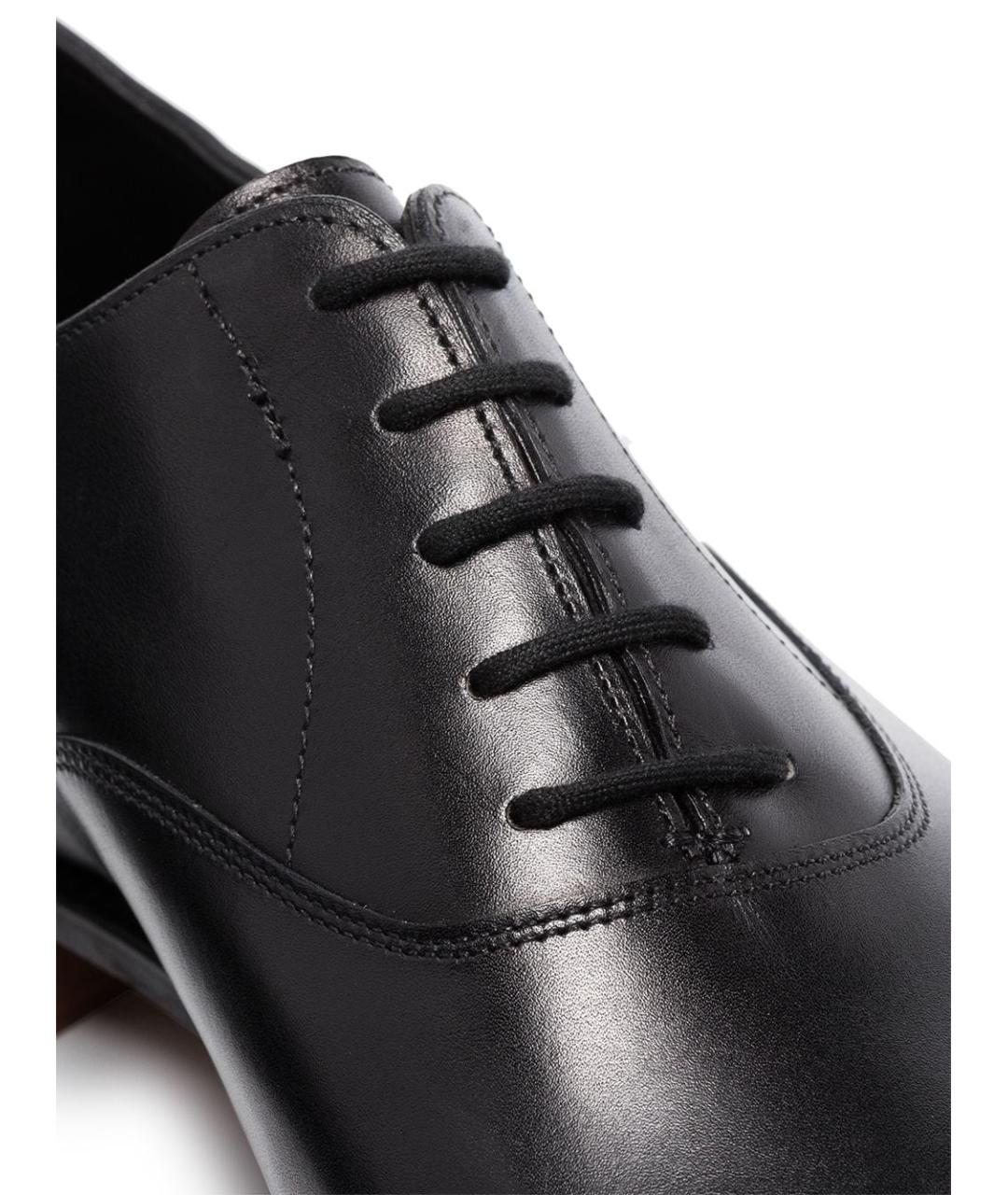 JOHN LOBB Черные кожаные туфли, фото 2