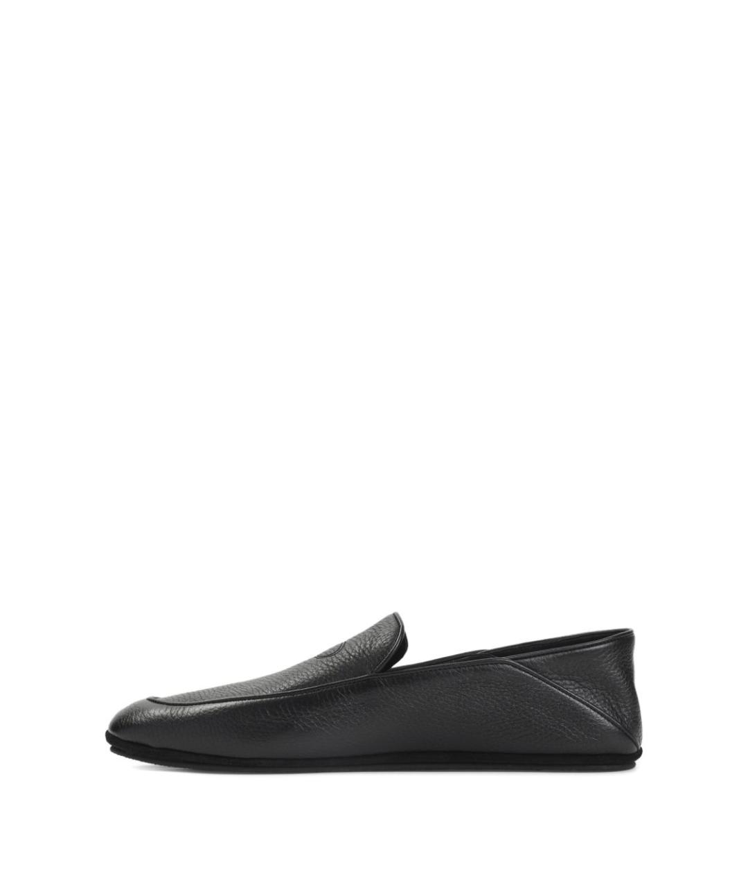 JOHN LOBB Черные кожаные лоферы, фото 3