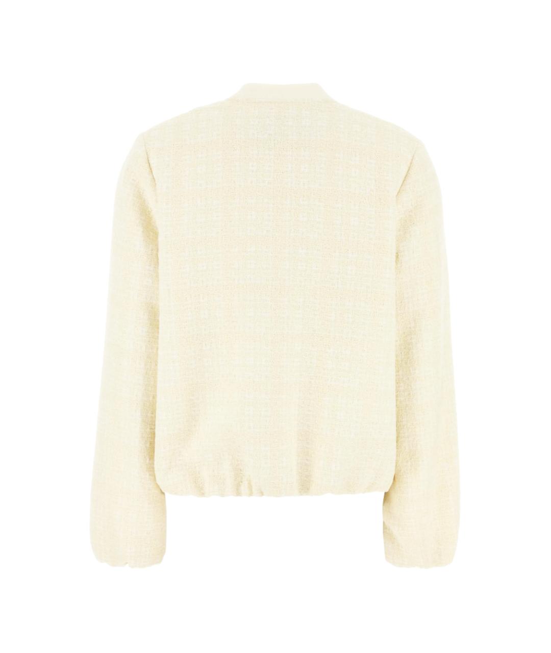 GUCCI Бежевый хлопковый кардиган, фото 3