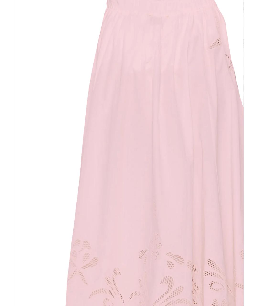 FORTE FORTE Розовая юбка миди, фото 3