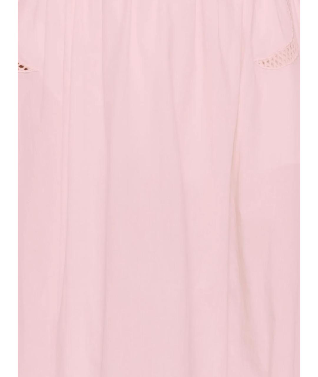 FORTE FORTE Розовая юбка миди, фото 2