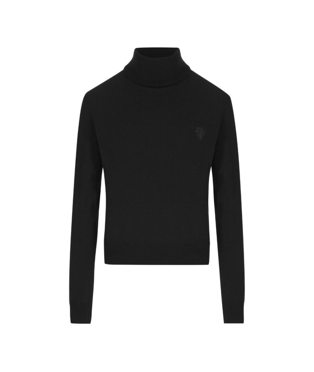 GUCCI Черная шерстяная водолазка, фото 1