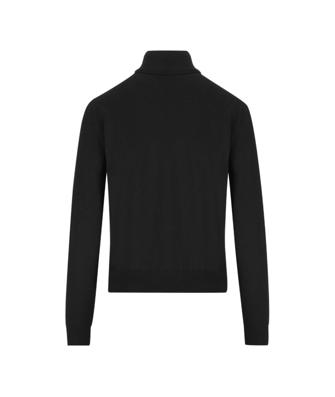 GUCCI Черная шерстяная водолазка, фото 4