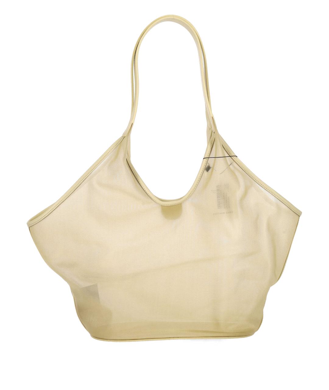 AESTHER EKME Бежевая тканевая сумка тоут, фото 3