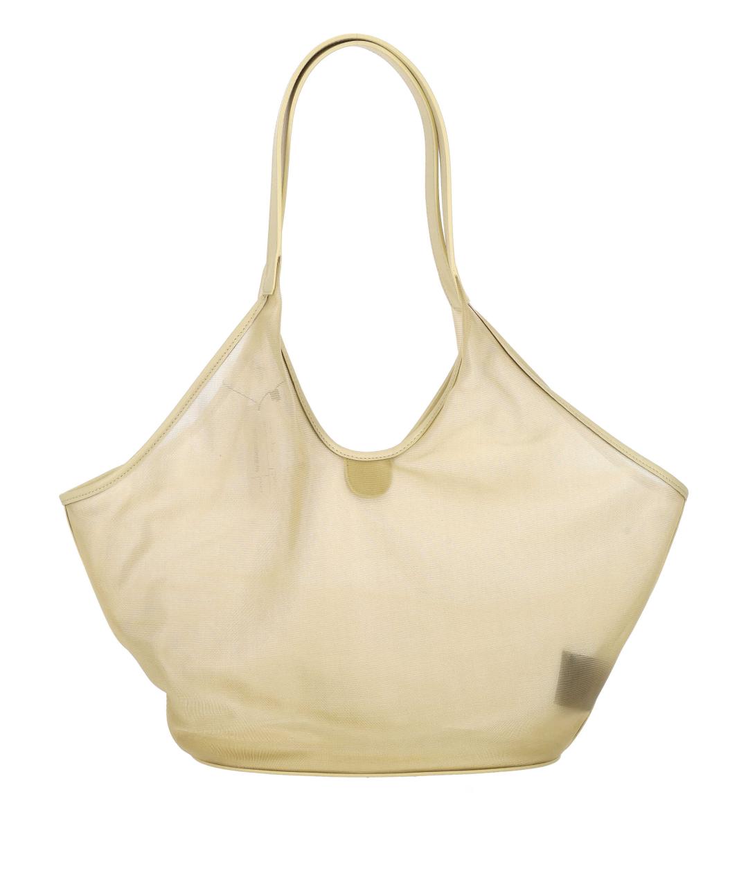 AESTHER EKME Бежевая тканевая сумка тоут, фото 1