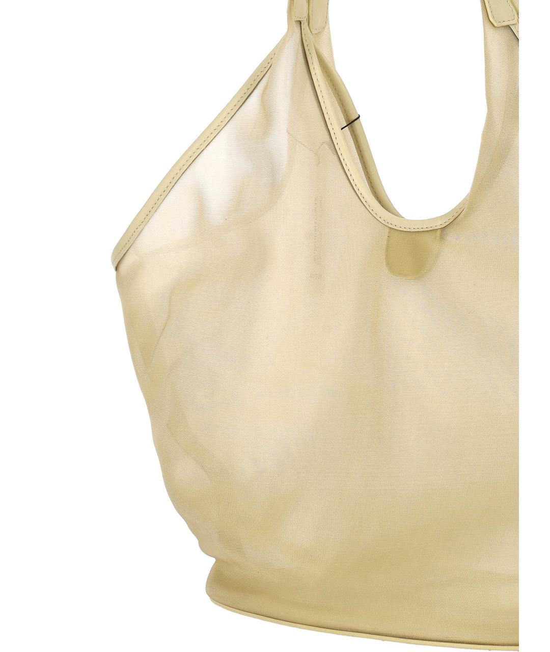 AESTHER EKME Бежевая тканевая сумка тоут, фото 4