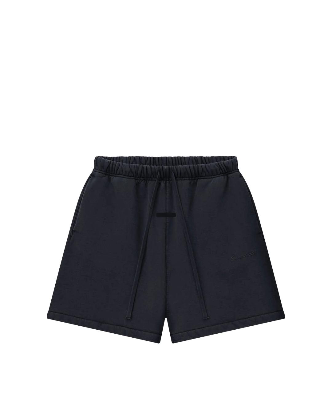 FEAR OF GOD ESSENTIALS Черные хлопковые шорты, фото 1