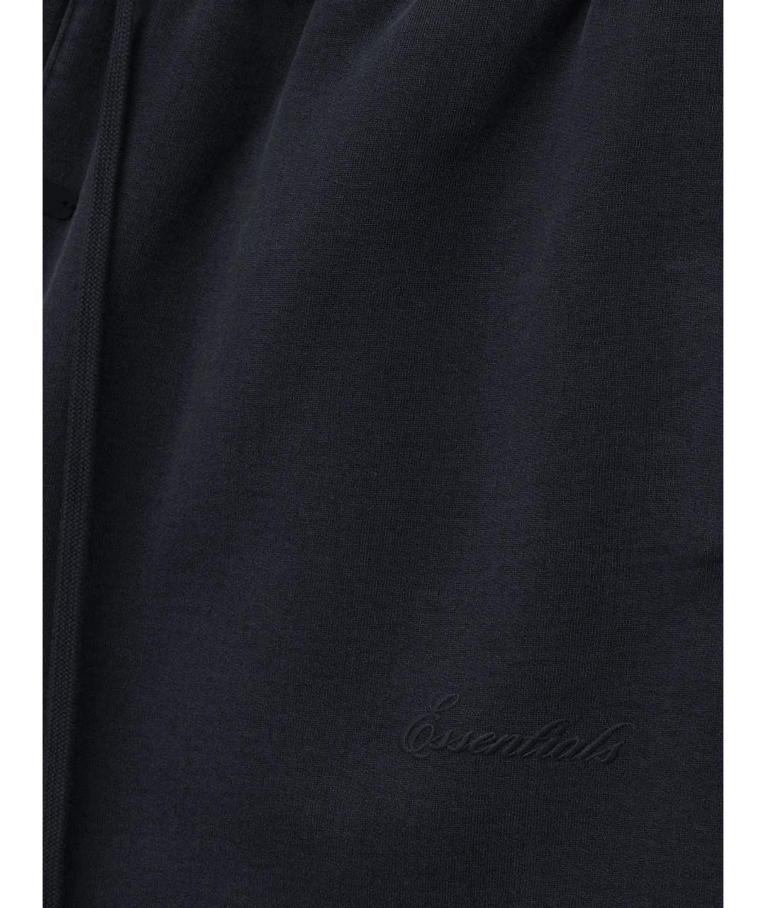 FEAR OF GOD ESSENTIALS Черные хлопковые шорты, фото 2