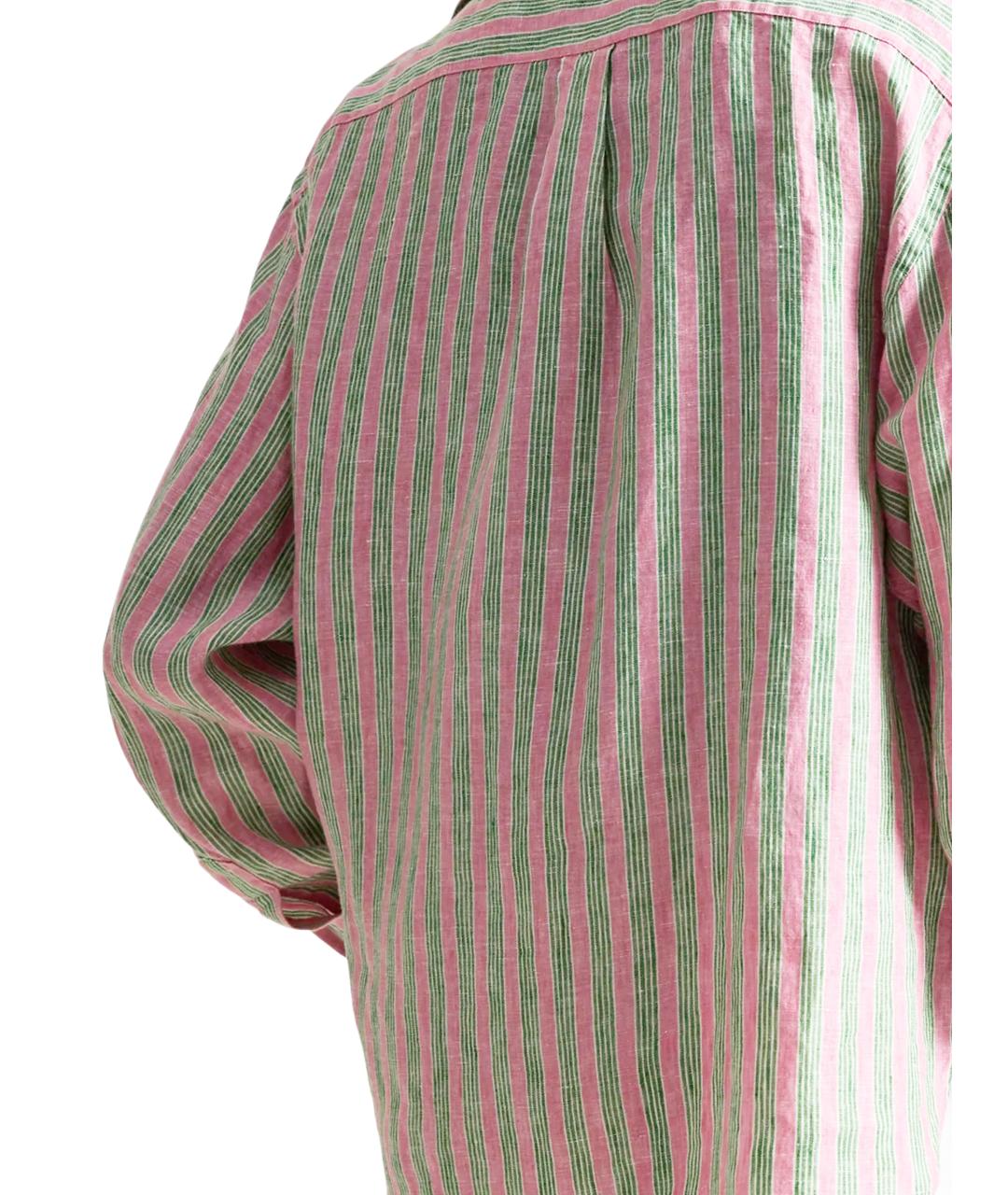 POLO RALPH LAUREN Мульти льняная рубашка, фото 3