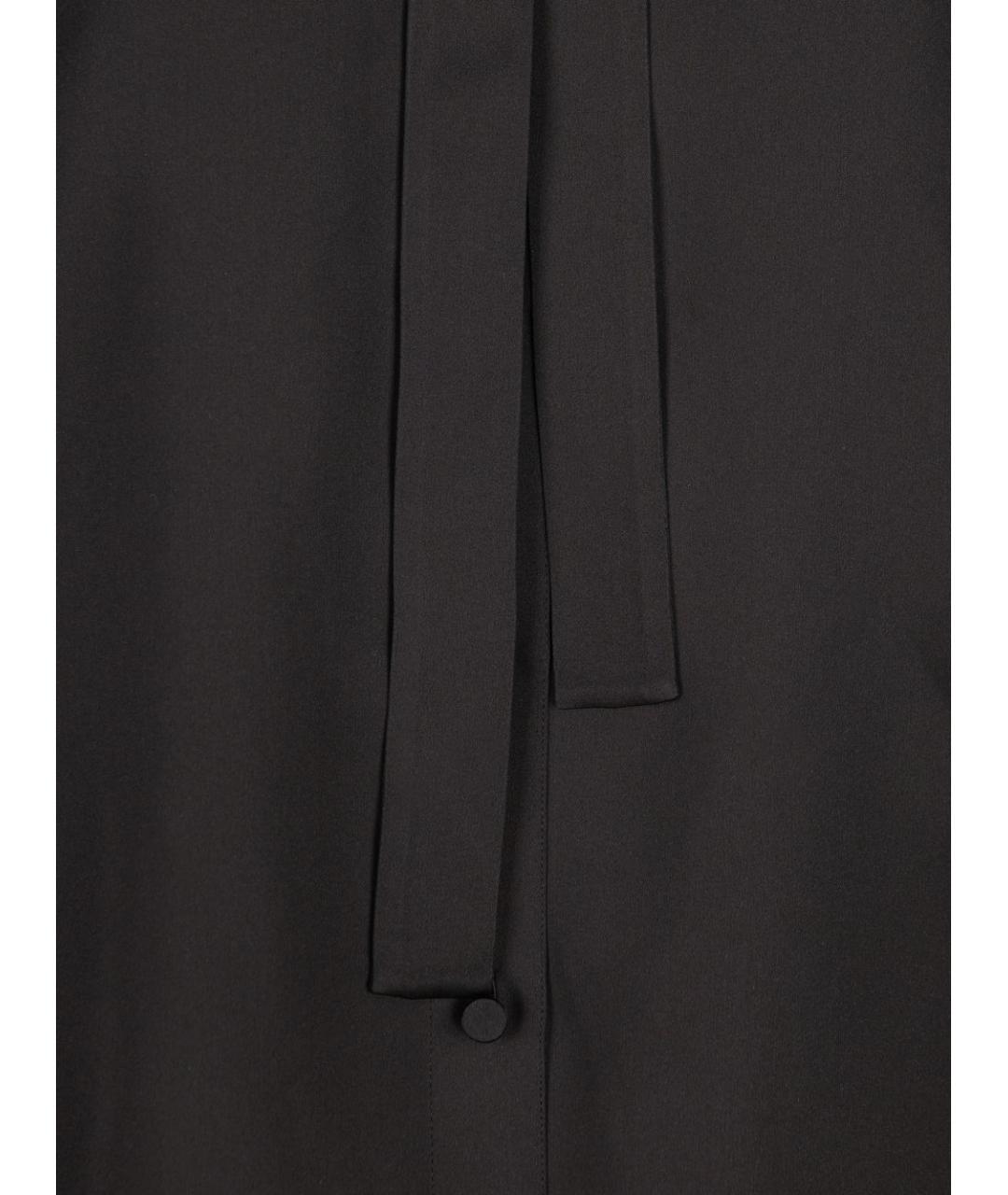 GUCCI Черная шелковая рубашка, фото 3