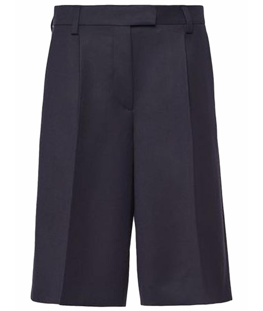 PRADA Темно-синие шорты, фото 1