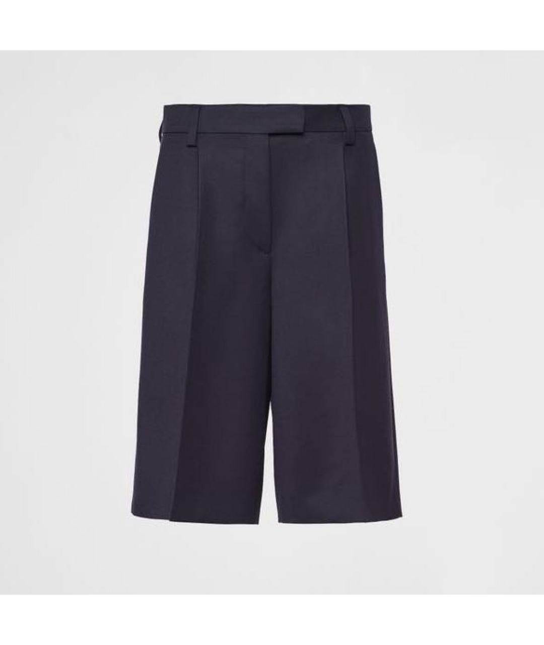 PRADA Темно-синие шорты, фото 6