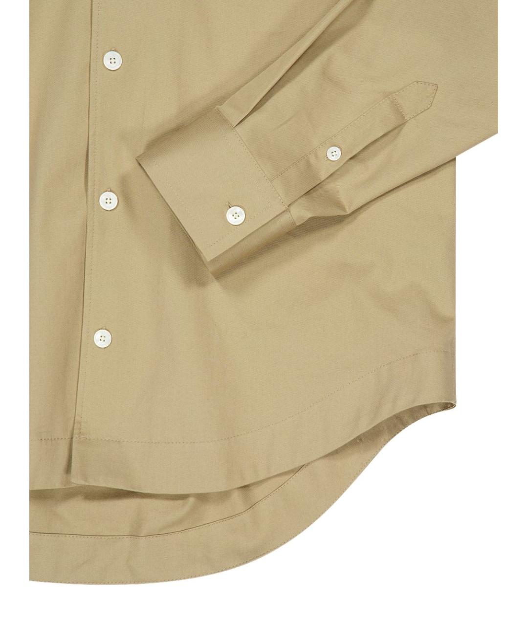 Ami Paris Хаки ацетатная рубашка, фото 3