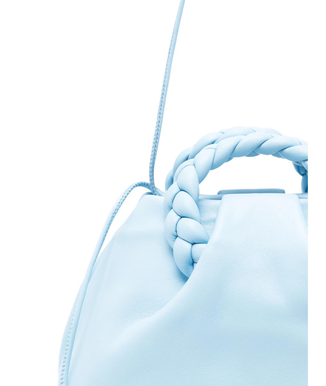 HEREU Голубая кожаная сумка через плечо, фото 5