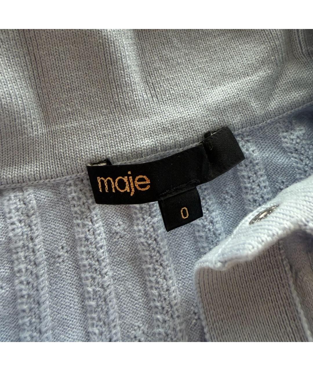 MAJE Голубой джемпер / свитер, фото 4