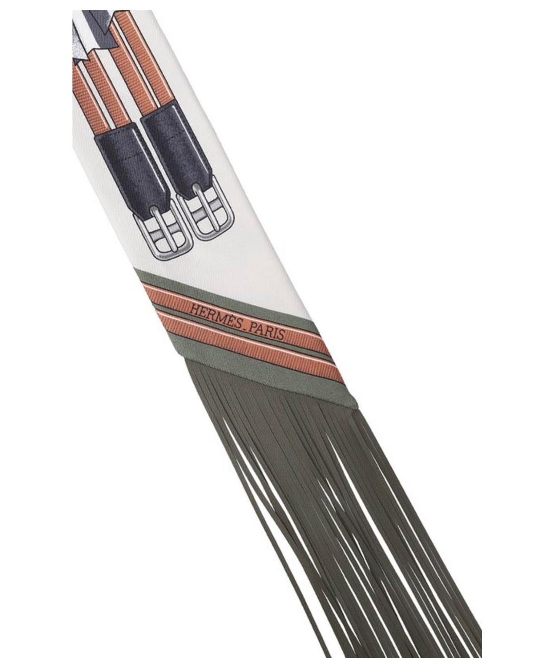 HERMES Шелковый шарф, фото 3