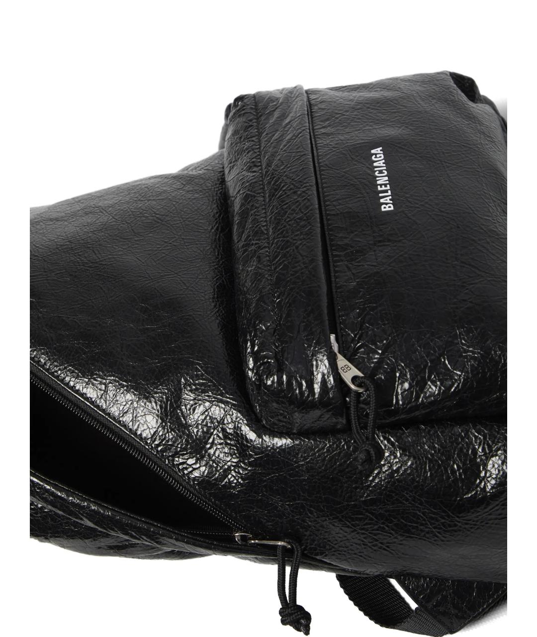 BALENCIAGA Черный рюкзак, фото 3