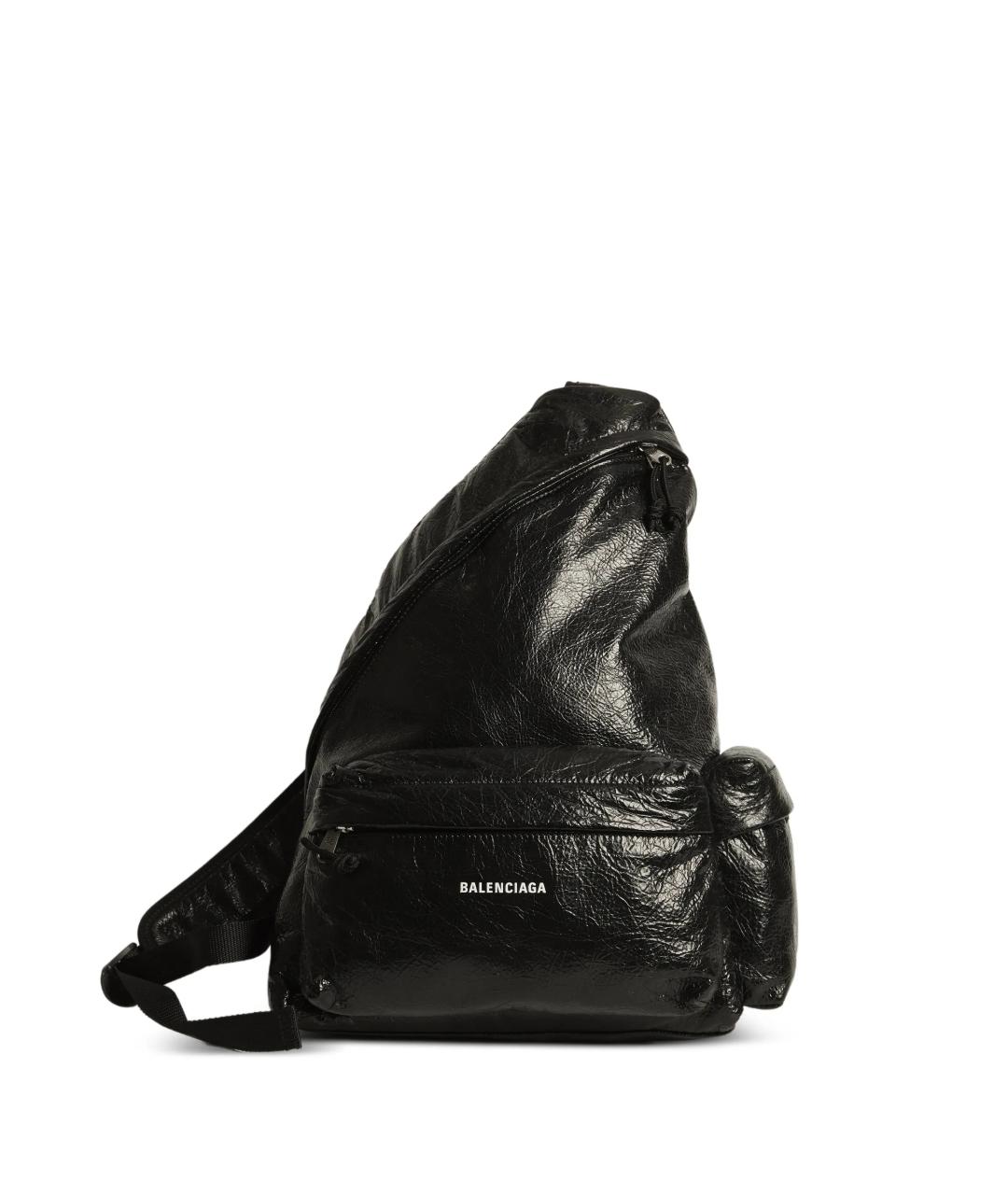 BALENCIAGA Черный рюкзак, фото 1