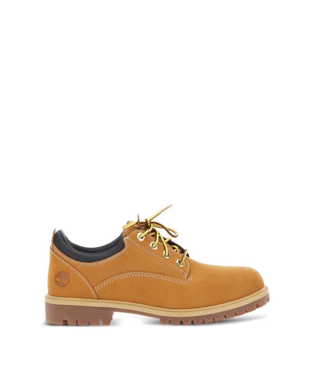 TIMBERLAND Коричневые замшевые низкие ботинки, фото 1