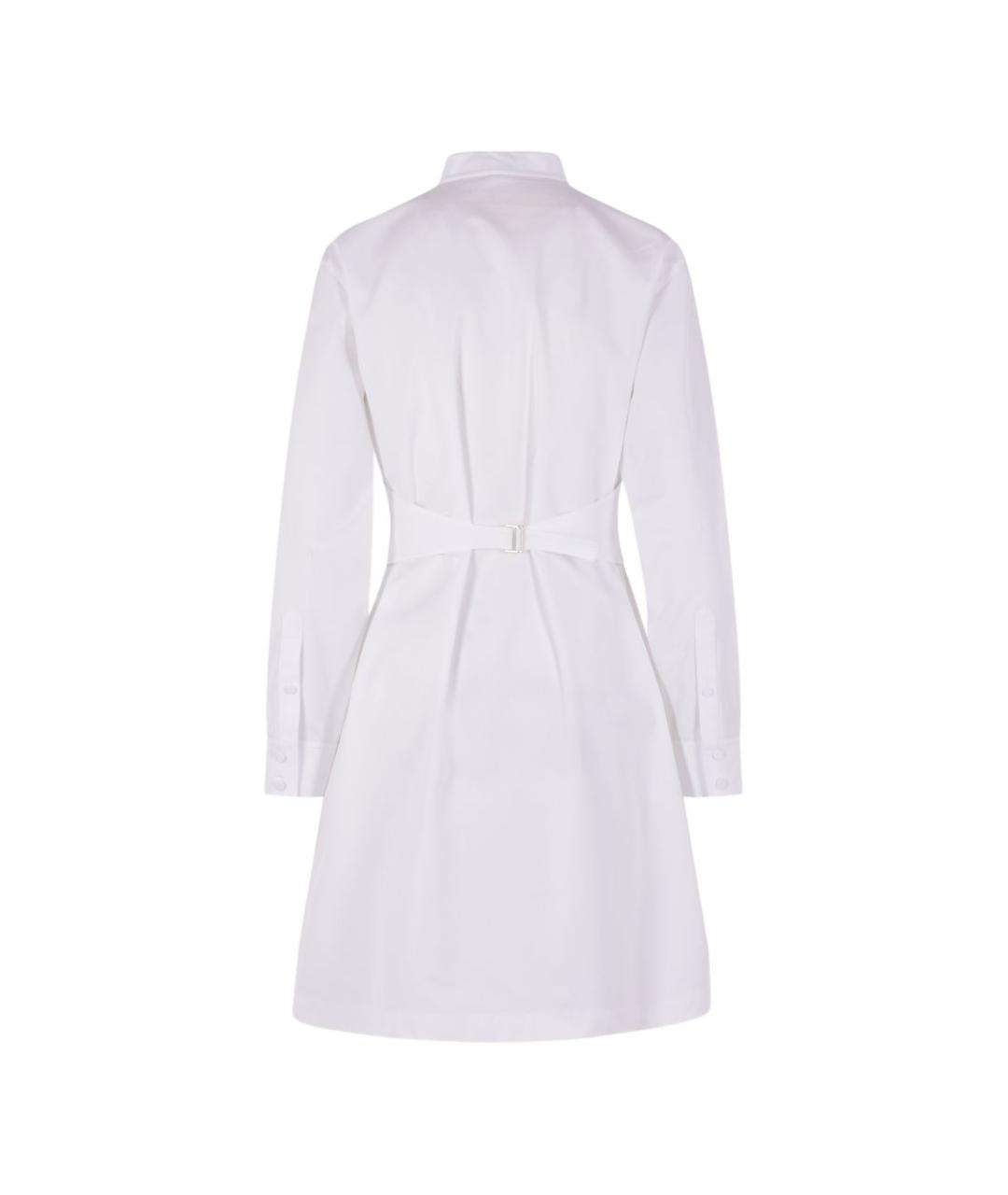 ALAIA Белое хлопковое повседневное платье, фото 3