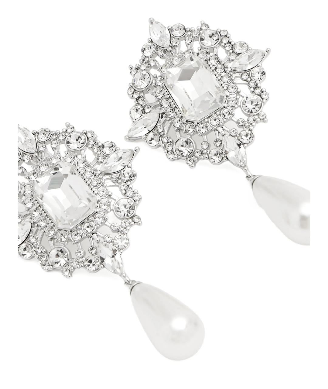 SELF-PORTRAIT Серебряные металлические серьги, фото 2