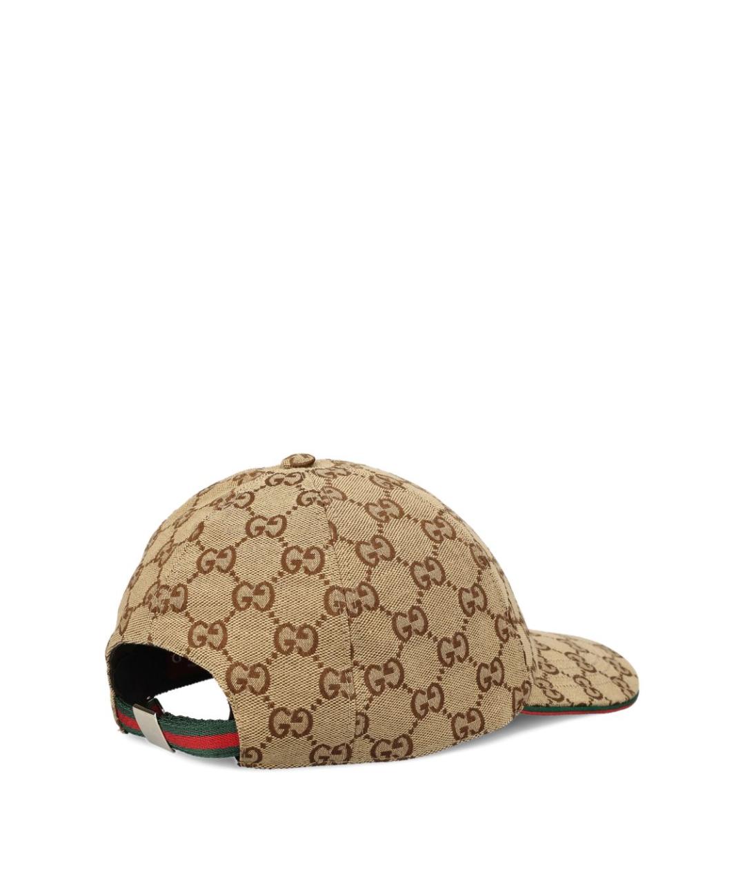 GUCCI Бежевая кепка, фото 3