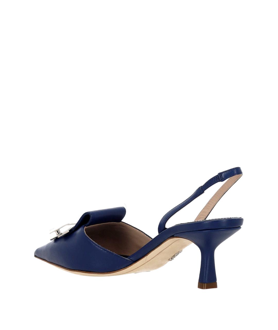 rodo Синие кожаные босоножки, фото 3